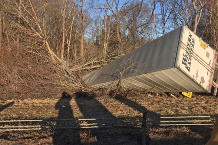 I-95 Fatal Crash: Details Emerge After Tractor-Trailer Crashes Down Embankment