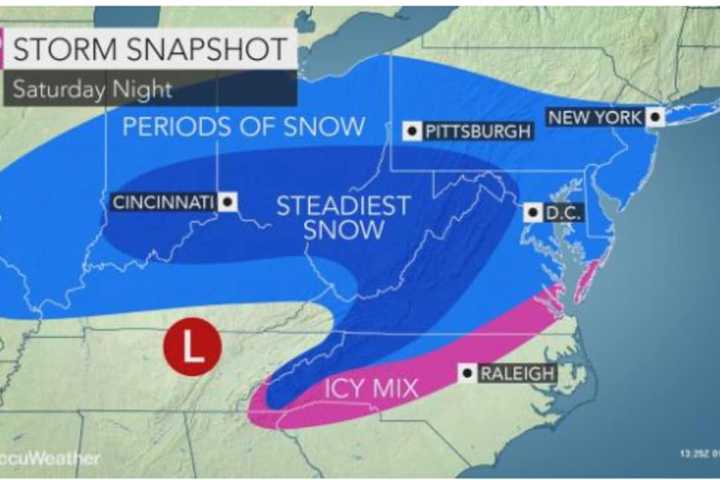 Eye On The Storm: Latest Projected Track For System That Will Hit East Coast