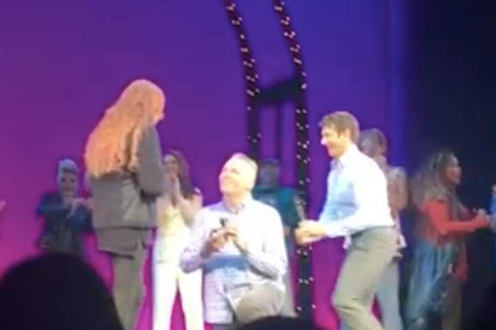 SHE SAID YES: Watch Oakland Police Officer's Onstage 'Pretty Woman' Proposal