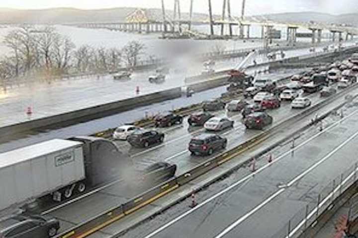 Crash Causes Gridlock On Tappan Zee Bridge During Evening Commute