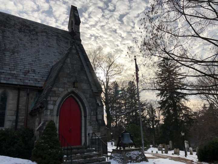 The Church of St. James the Less in Scarsdale.