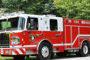 Barn Fire Breaks Out On Croton Falls Road