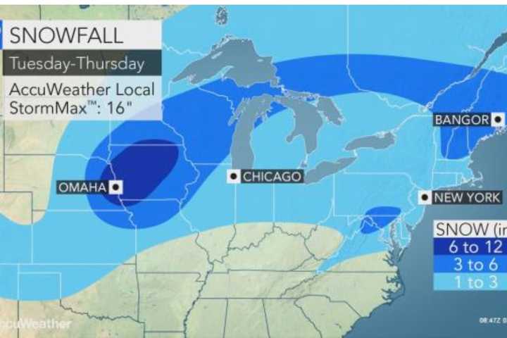 Midweek Storm Will Bring Accumulating Snow, Wintry Mix To The Area