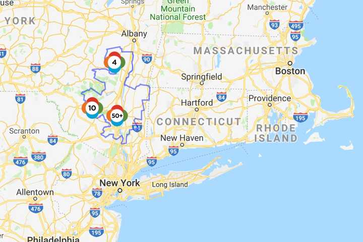 Number Of Power Outages Surges In Afternoon In Rockland, Orange Counties