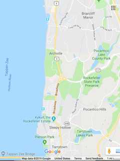 Fallen Trees Force Major Route 9 Closure In Westchester