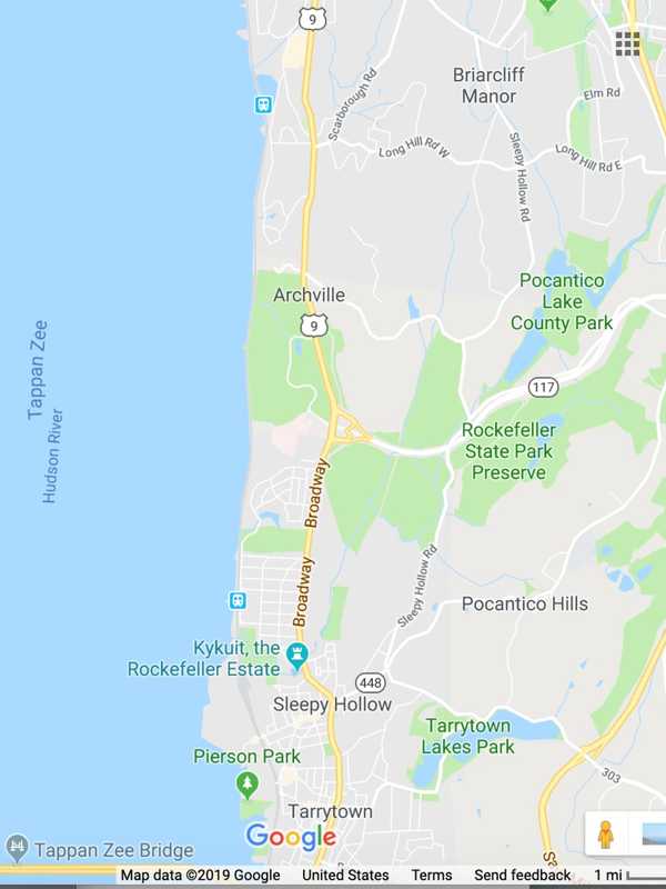 Fallen Trees Force Major Route 9 Closure In Sleepy Hollow