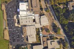 Woman, 43, Caught After Leaving Scene Of Greenwich HS Crash, Police Say