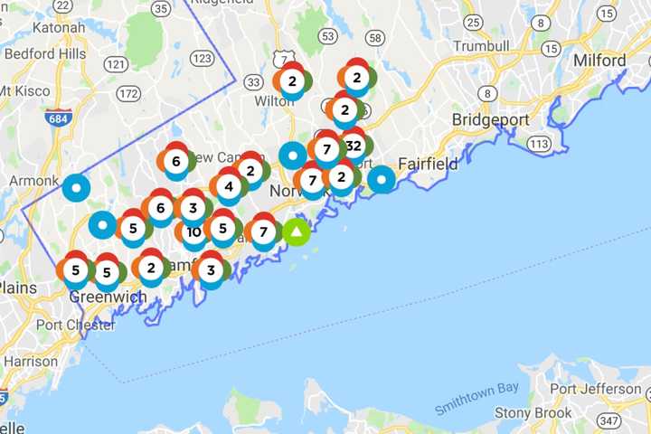 Storm Knocks Out Power To Thousands In Fairfield County