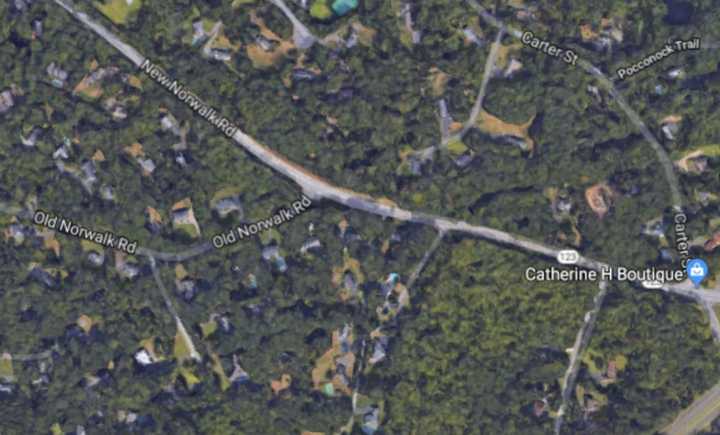 New Norwalk Road/Carter Street in New Canaan