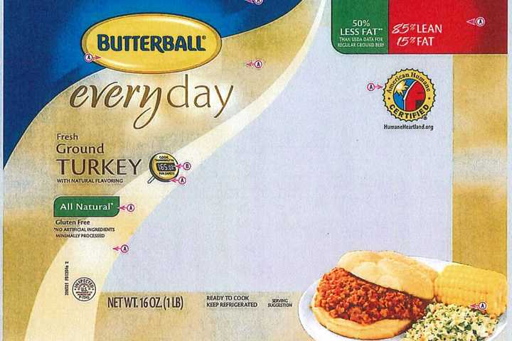 78K Pounds Of Butterball Turkey Products Recalled Due To Possible Salmonella Contamination