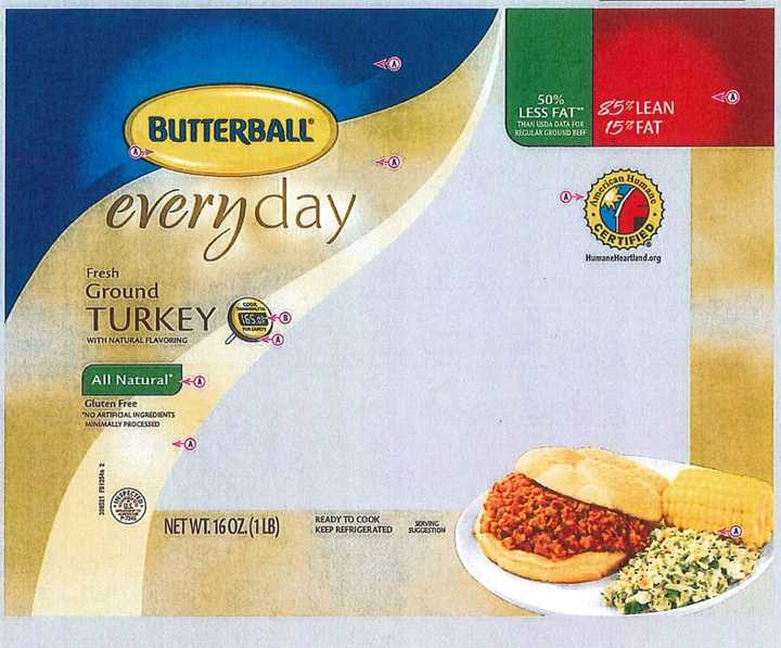 78K Pounds Of Butterball Turkey Products Recalled Due To Possible