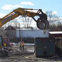 <p>Demolition began at the Dutchess County Sheriff&#x27;s Office.</p>