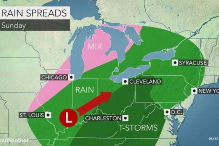 Weekend Washout? Powerful Storm System Will Sweep Through Area