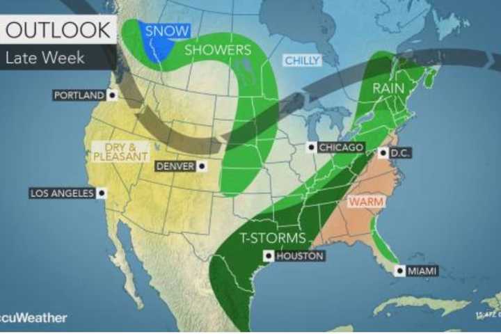 May Arrives With Unsettled Weather Pattern That Will Last For Days