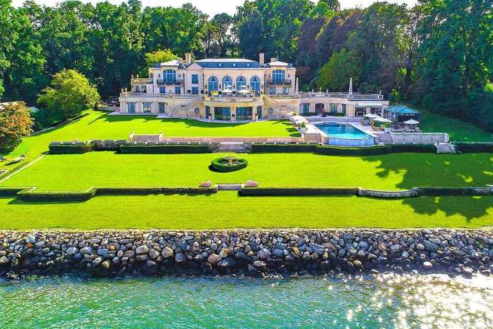 Estate Featured In 'Carlito's Way' With Stunning View Of Long Island Sound Listed At $35M