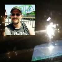 <p>Anthony Archibald, a Parsippany tow-truck driver from Hopatcon, caught a speeding wrong-way driver that narrowly missed him early Sunday morning on his dashcam.</p>