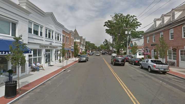 Route 1 (Boston Post Road) in the Town of Darien