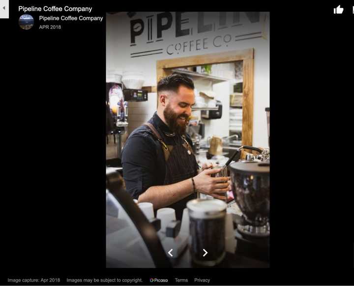 Pipeline Coffee Company on Wantagh Ave. in Wantagh.