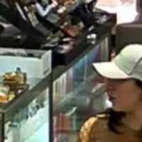 <p>Two people suspected of using credit cards stolen from Huntington Station on Thursday, Jan. 24 around 2:15 p.m.</p>