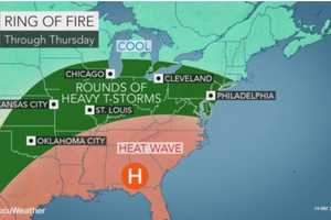 Rain, Thunderstorms Start Stormy Stretch Of Days