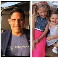 <p>Augie Gonzalez recently graduated from Duke University with his Masters in Public Policy. He along with his two daughters, Noelle, 6, and Gwendolyn, 2, died in the crash.</p>