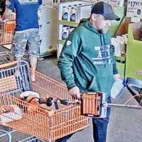 <p>Two men suspected of stealing a gas grill, an ECHO gas trimmer and paint rollers from Home Depot (839 New York Avenue) on Saturday, May 25.</p>