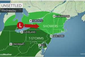 New Round Of Showers, Storms With Gusty Winds Will Sweep Through Area