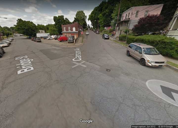 Bridge Street and Carson Avenue in the City of Newburgh.