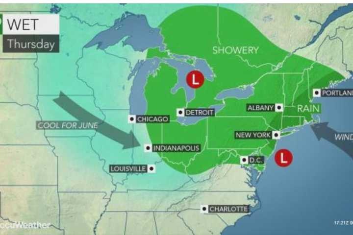 New Round Of Drenching Rain, Thunderstorms Will Sweep Through Area