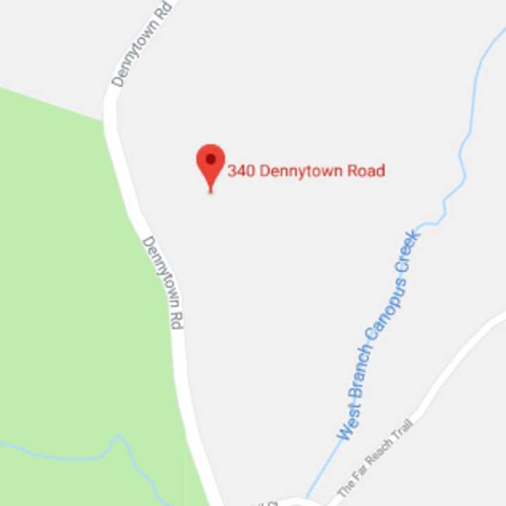 Area of 340 Dennytown Road in the Town of Putnam Valley