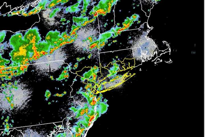 Flash Flooding Possible As Severe Storms With Heavy Downpours Sweep Through Area