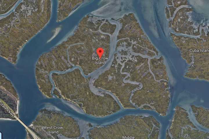 Man on Jet Ski Rescued From Merrick Bay Marsh On Big Crow Island