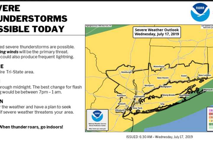 Severe Weather Alert: Barry Will Bring Strong Storms With Torrential Downpours, Damaging Winds