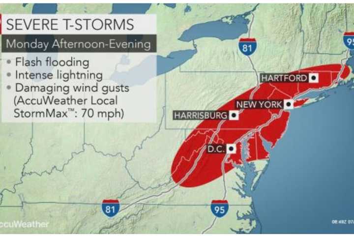 Severe Weather Alert: Multiple Rounds Of Storms Will Bring Drenching Rain, Damaging Wind Gusts