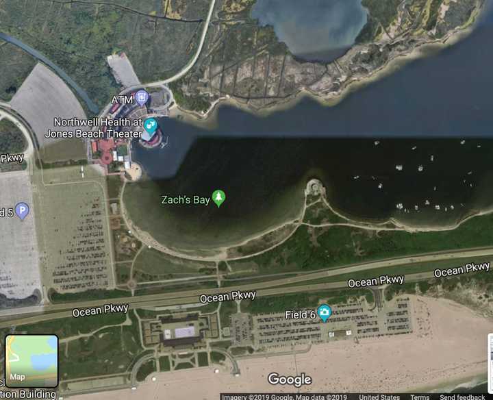 Zach&#x27;s Bay at Jones Beach State Park is closed to swimmers due to high bacteria counts, according to park officials.