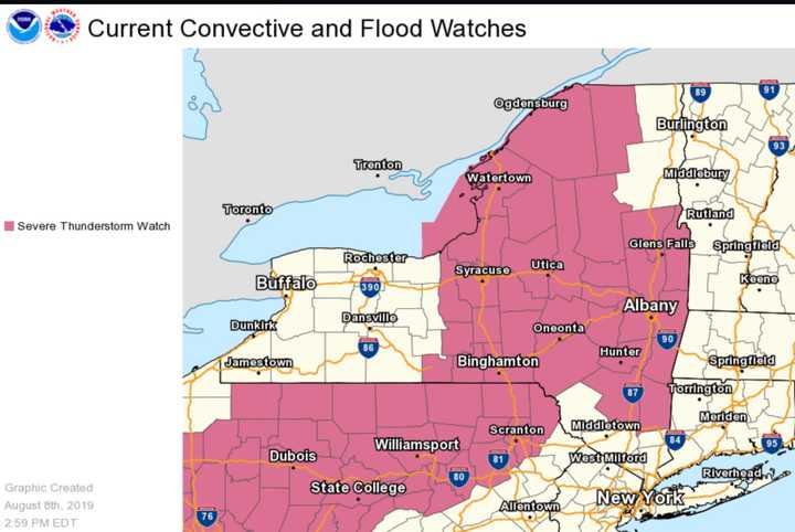 Severe Thunderstorm Watch