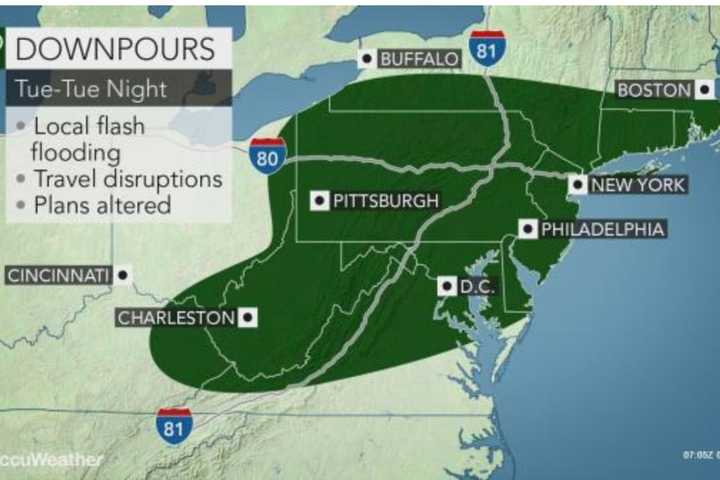 Projected Rainfall Totals Increase For Storm System Sweeping Through Area