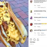 <p>The &quot;Mac Attack&quot; sandwich from a Long Island deli is popular on Instagram.</p>