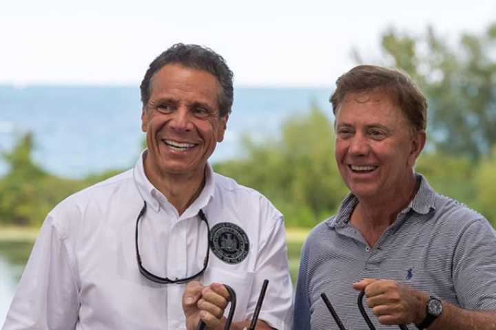 Big Fish: Neighboring Governors Cuomo, Lamont Talk Transportation, Tourism, Tolls -- And Trout