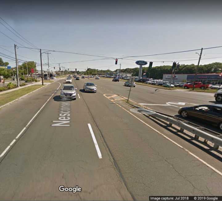 Nesconset Highway near Terryville Road in Port Jefferson Station.