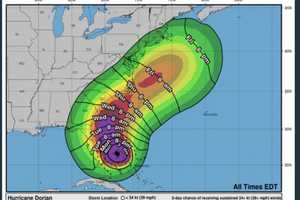 Tracking Dorian: Hurricane Could Bring Tropical Storm-Force Winds To Area