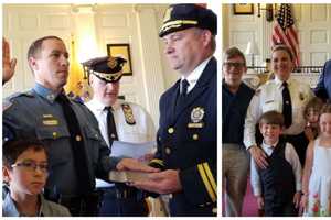 PHOTOS: Amputee, Swim Coach Among Morris County Sheriff's Office Promotions