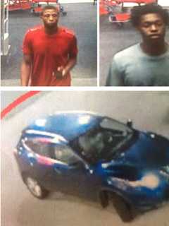 Know Them Or This Car? Men Accused Of Using Stolen Credit Cards On Long Island