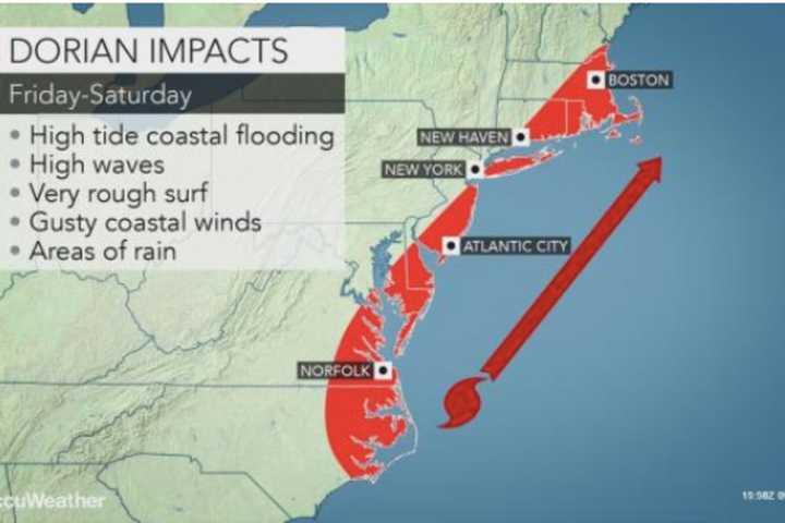 Tracking Dorian: Here's How Major Hurricane, Back To Cat 3 Status, Will Affect Area