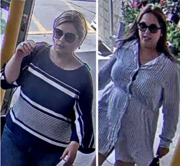 Police are on the lookout for two women suspected of using stolen credit cards to make purchases totaling more than $4,000 from Home Depot in Riverhead (1550 Old Country Road) on Wednesday, July 3 around 1 p.m.