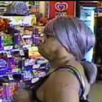 <p>Suffolk County Police investigators released surveillance photos of a woman wanted for stealing from a Long Island dollar store.</p>