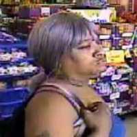 <p>Suffolk County Police investigators released surveillance photos of a woman wanted for stealing from a Long Island dollar store.</p>