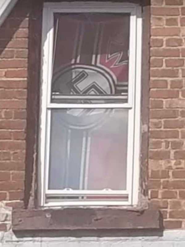 Nazi Flag Back On Display In Area Apartment Window After Earlier Removal Following Complaints