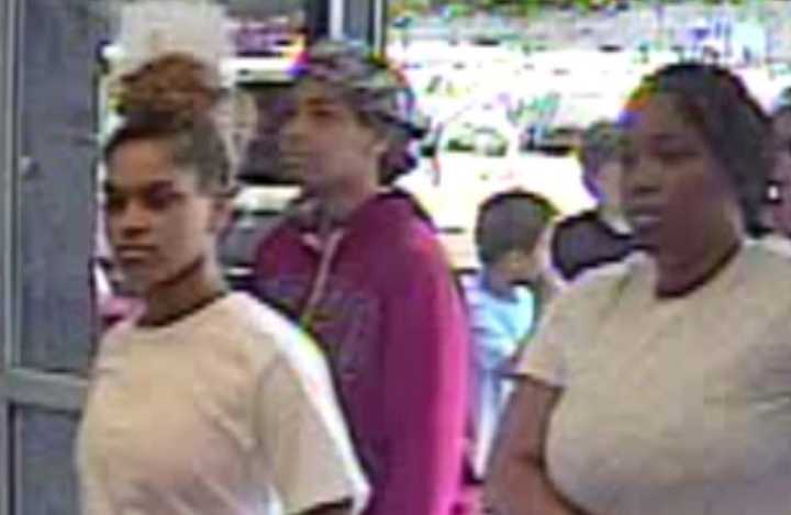 Three suspects are wanted for stealing merchandise from Walmart in Middle Island.