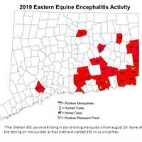 <p>A map of where mosquitoes with EEE have been detected.</p>